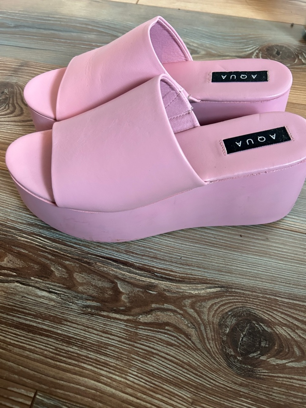 Bloomingdale’s AQUA Brand Gigi Platform Sandals